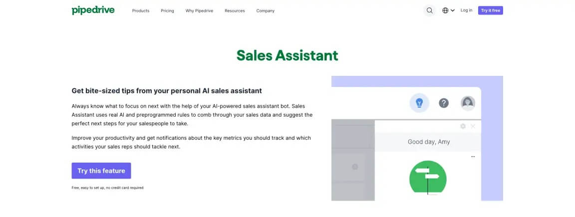 Pipedrive – Trợ lý bán hàng